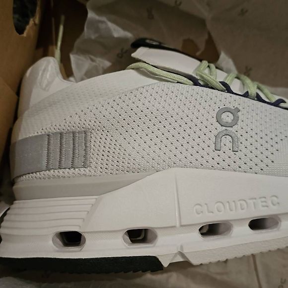 On running Cloudnova
9.5 Men's 
White mineral
Box as is - Picture 5 of 10